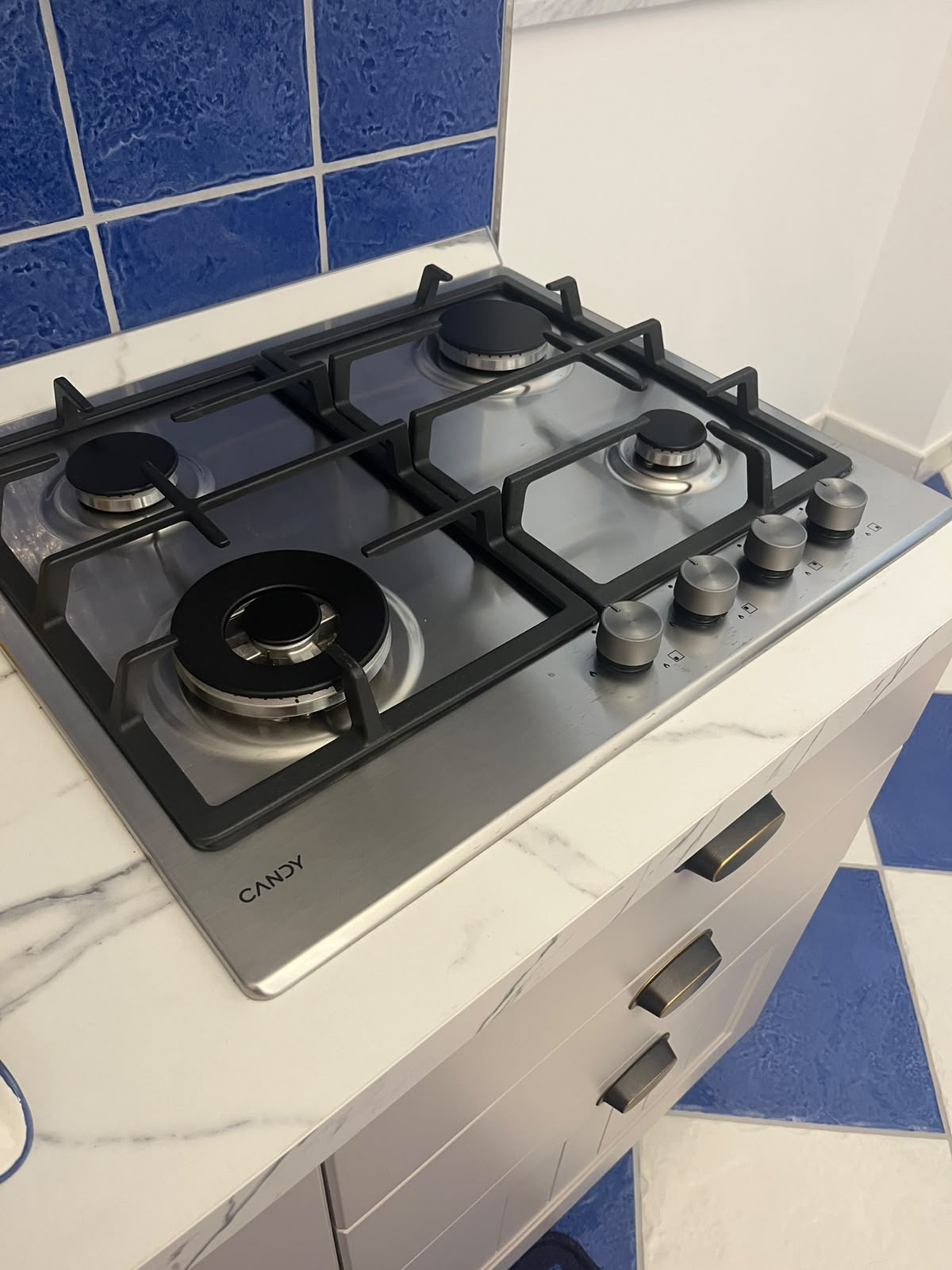 Piano cottura a gas della cucina Appartamento Romantica