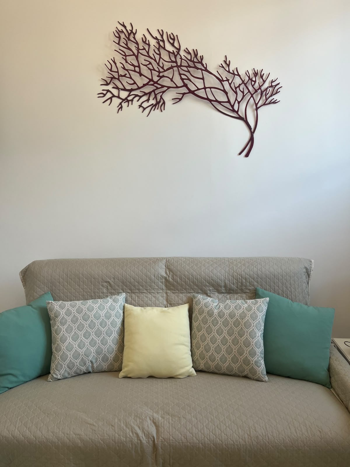 Decoro corallo del soggiorno Appartamento Serena