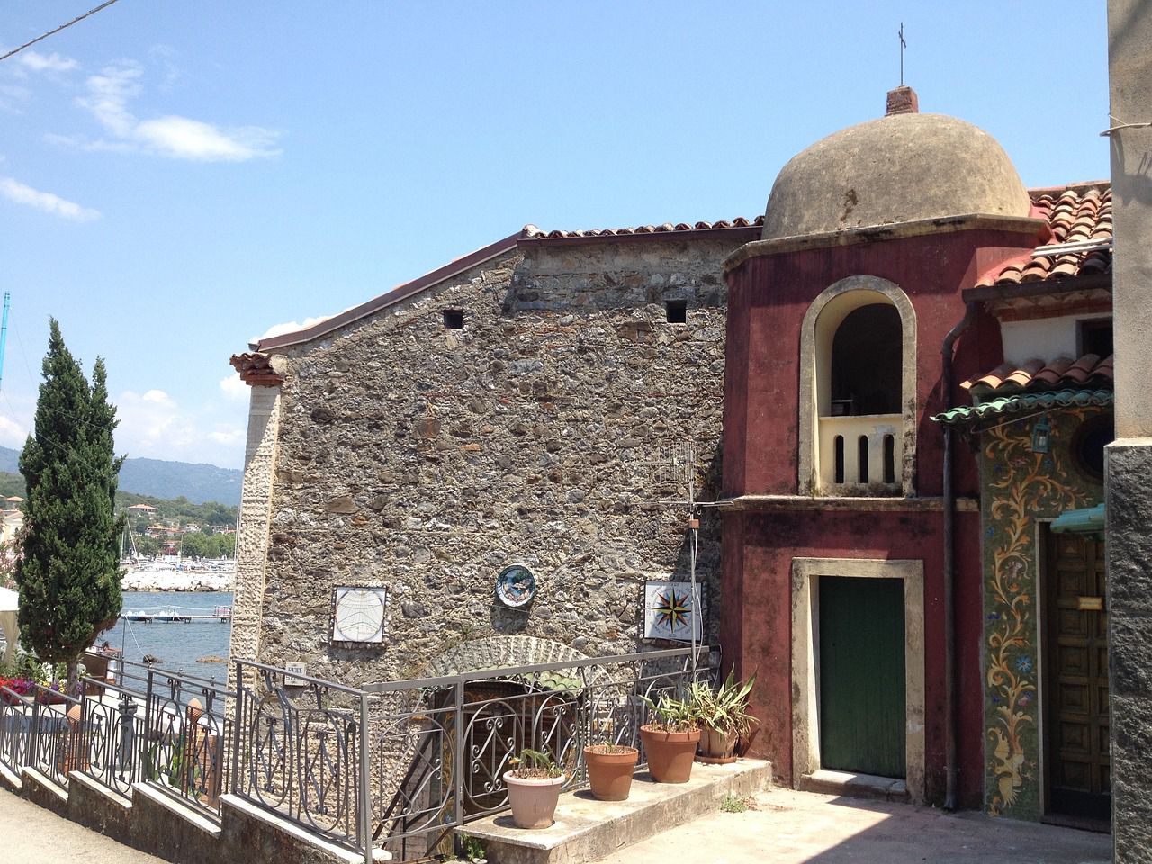 Centro storico di Scario, borgo marinaro del Cilento